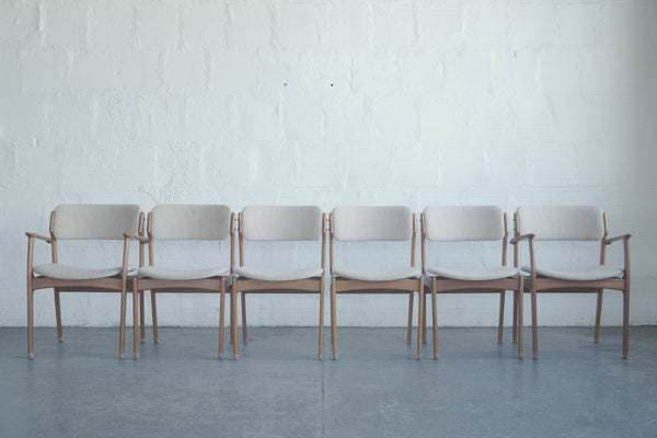 O.D. Møbler A-S Teak Dining Chairs
