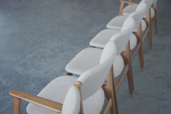 O.D. Møbler A-S Teak Dining Chairs