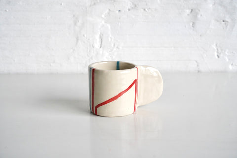 Painted Ceramic Mug