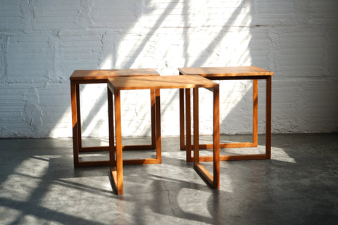 Nesting Cube Side Tables
