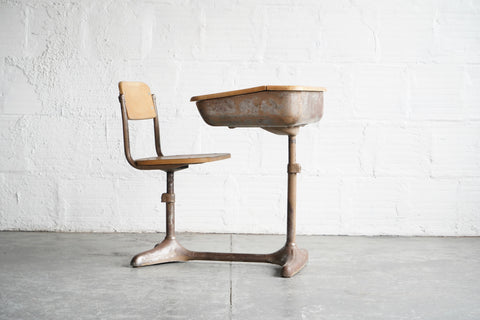 Vintage School Desk