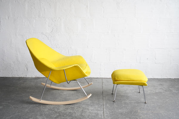 Womb Rocker Lounge W/ Ottoman