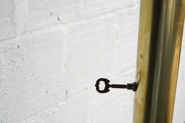 Vintage Arched Lamp with Marble Base