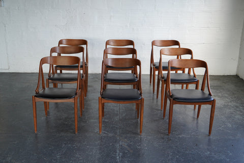 Johannes Andersen for Uldum Dining Chairs