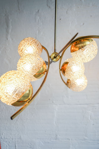 1950s Pendant Light in the Style of Stilnovo