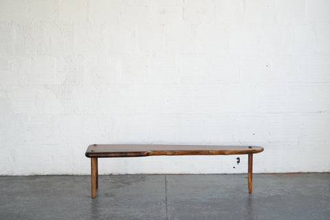 Live Edge Bench