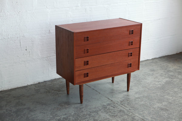 Teak dresser sales mid century