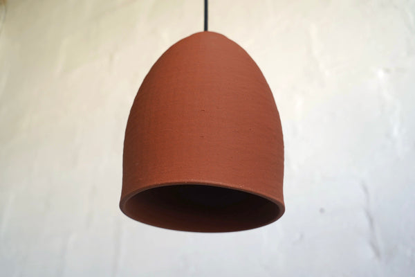 Red Clay Pendant Light The Good Mod