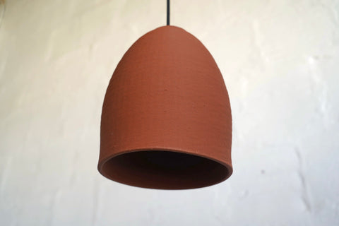 Red Clay Pendant Light