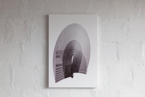 Spencer Scott Staley Vertical CNC Line Painting