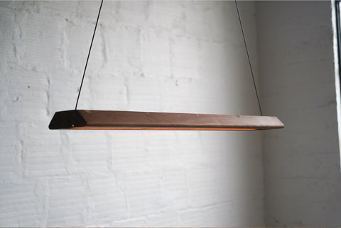 Walnut Bridge Pendant Light