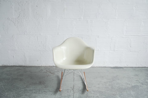 Herman Miller and Ray Eames Fiberglass Shell Rocking Chair