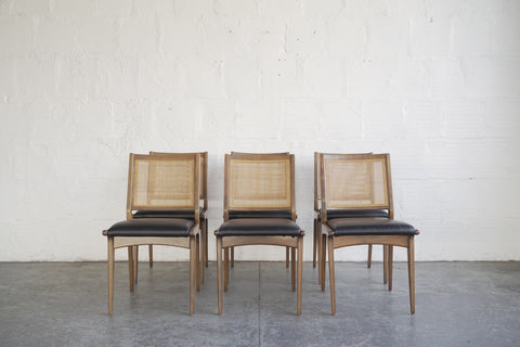 Dux Caned Dining Chairs