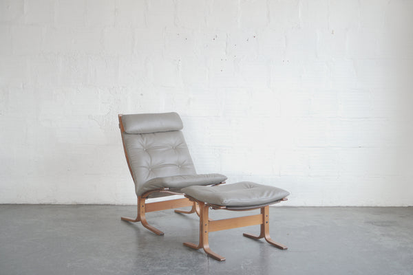 Westnofa Lounge Chair and Ottoman