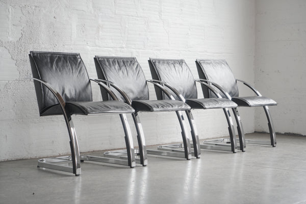 Postmodern Cantilever Chairs