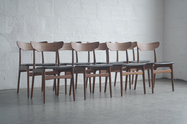 Schønning & Elgaard Danish Teak Dining Chairs