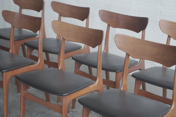 Schønning & Elgaard Danish Teak Dining Chairs