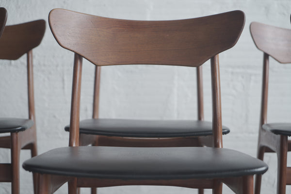 Schønning & Elgaard Danish Teak Dining Chairs