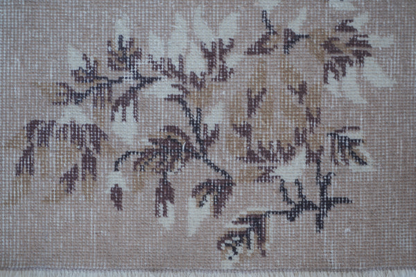 Vintage Turkish Oushak Rug