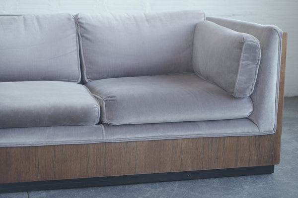 Milo Baughman-Style Case Sofa