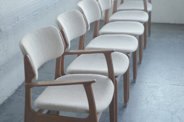 O.D. Møbler A-S Teak Dining Chairs