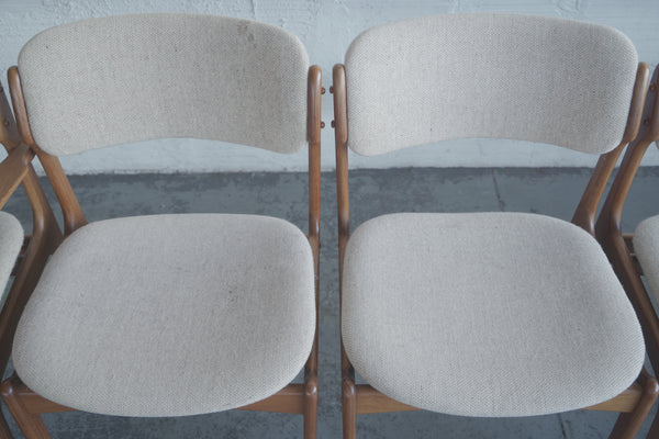 O.D. Møbler A-S Teak Dining Chairs