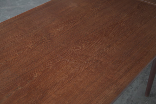 Danish Teak Draw Leaf Dining Table
