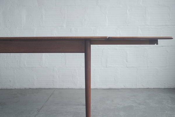 Danish Teak Draw Leaf Dining Table
