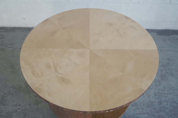 1930s Swedish Table with Cabinet