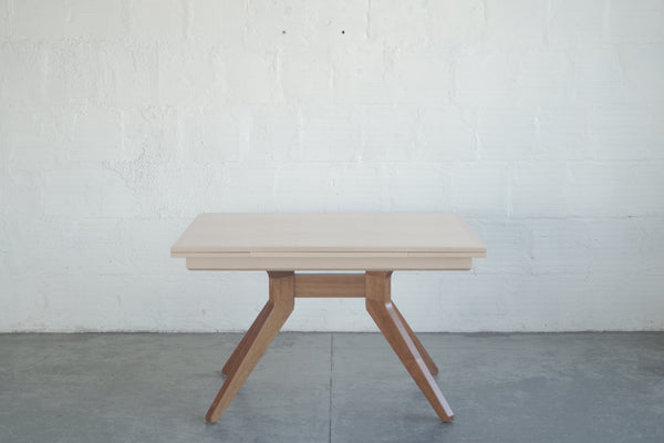 Extendable Maple and Cherry Wood Table