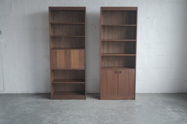 Walnut Bookshelves