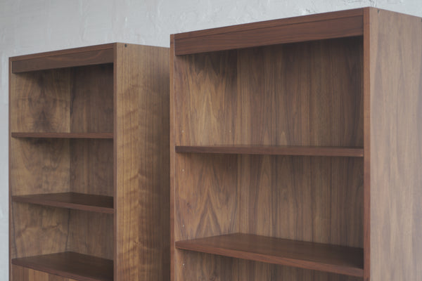Walnut Bookshelves