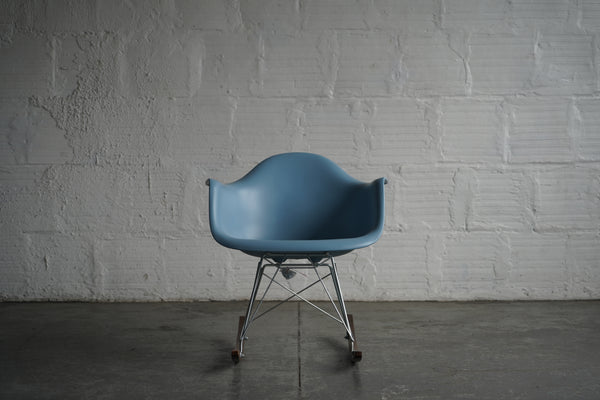 Eames Molded Plastic Rocking Armchair