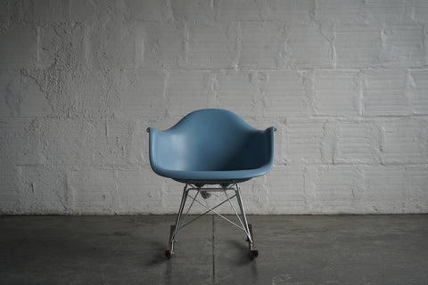 Eames Molded Plastic Rocking Armchair