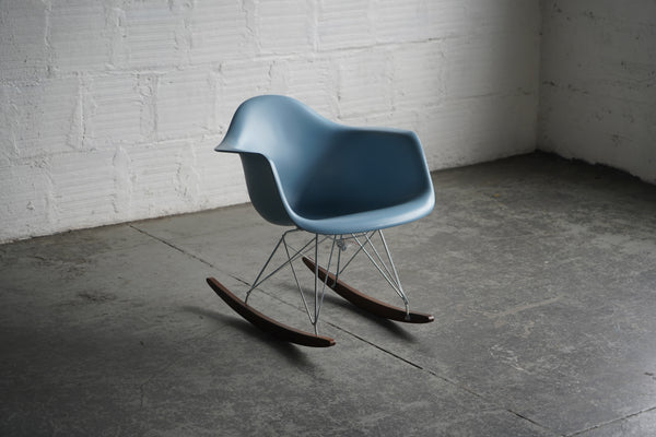 Eames Molded Plastic Rocking Armchair