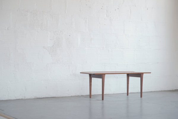 Møbelintarsia Danish Teak Surfboard Coffee Table