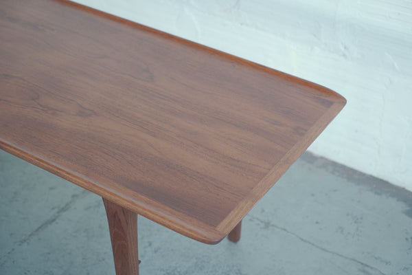 Møbelintarsia Danish Teak Surfboard Coffee Table