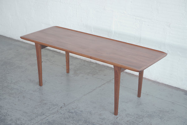 Møbelintarsia Danish Teak Surfboard Coffee Table