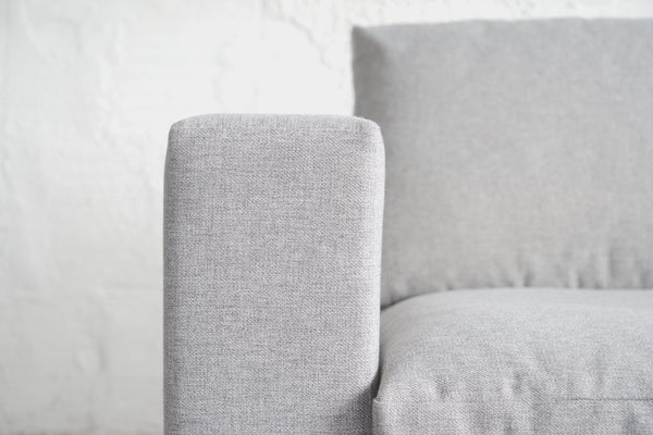 Grey Three-Seater Sofa