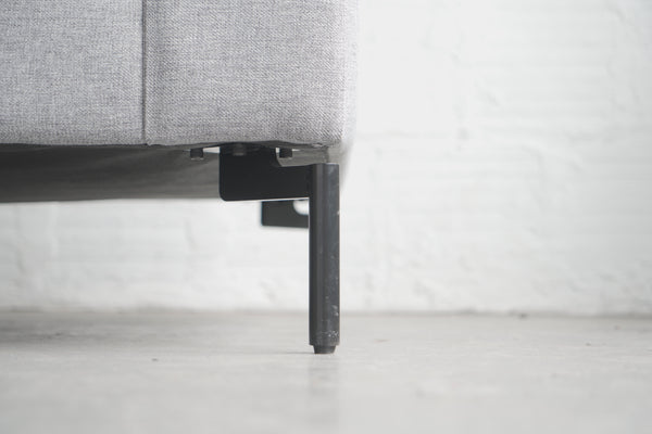 Grey Three-Seater Sofa