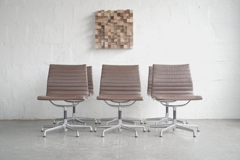 Eames 50th Anniversary Aluminum Group Chairs