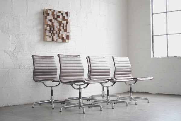 Eames 50th Anniversary Aluminum Group Chairs