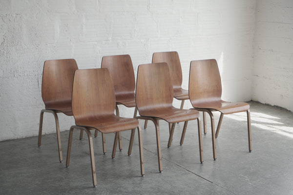 Vintage Bentwood Stacking Chairs