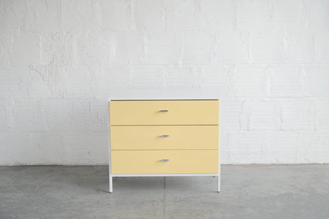 George Nelson Steel Frame Series Three-Drawer Dresser