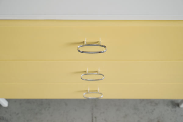 George Nelson Steel Frame Series Three-Drawer Dresser