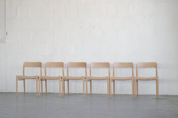Niels Møller Model 75 Dining Chairs
