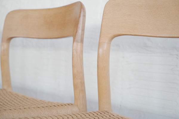 Niels Møller Model 75 Dining Chairs