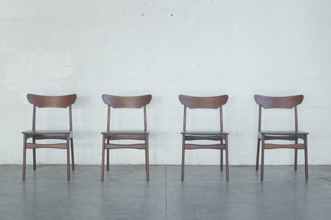 Schønning & Elgaard Danish Teak Dining Chairs