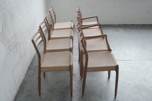 Niels Møller Model 62 Dining Chairs