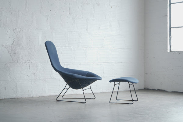 Bertoia Bird Chair and Ottoman